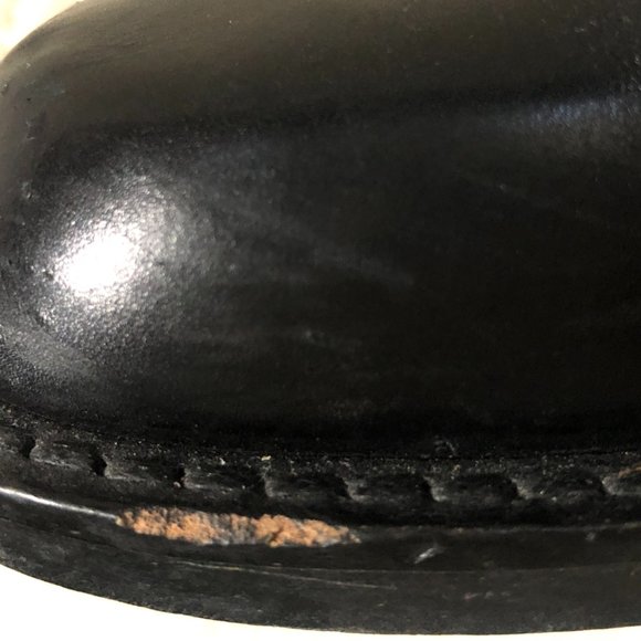 Ann Demeulemeester Black Leather Ankle Boots 8.5 - Picture 5 of 5